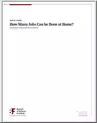 Jonathan-Brent - How Many Jobs Can be Done at Home