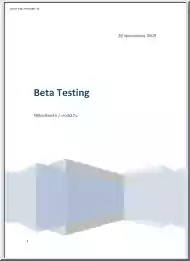 Mike Booth - Beta testing