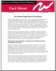 The Gender Wage Gap by Occupation