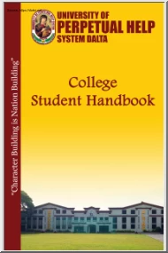 University of Perpetual Help System Dalta, College Student Handbook