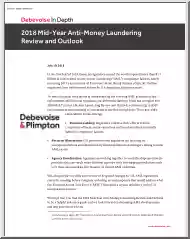 2018 Mid-Year Anti-Money Laundering Review and Outlook