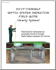 Do It Yourself Septic System Inspection Field Guide, Gravity System