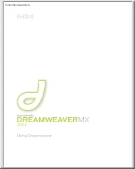 Using Dreamweaver MX 2004