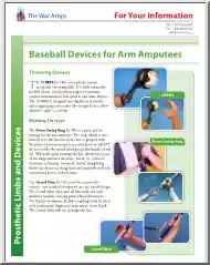 Baseball Devices for Arm Amputees