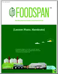 Foodspan lesson plans, handouts