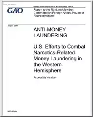 U.S. Efforts to Combat Narcotics-Related Money Laundering in the Western Hemisphere
