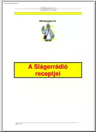 Klement András - A Sláger rádió receptjei