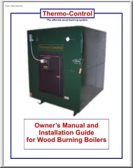 Owners Manual and Installation Guide for Wood Burning Boilers