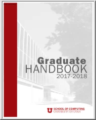 University of Utah, Graduate Handbook 2017-2018