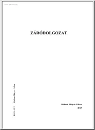Báthori Mátyás Gábor - A Móksha Gyógyír Zrt. logisztikai folyamatainak és marketingeszközeinek ismertetése
