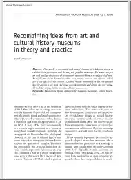 Outi Turpeinen - Recombining Ideas from Art and Cultural History Museums in Theory and Practice