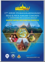 17th Asean Otorhinolaryngology Head and Neck Surgery Congress, Industry Support and Exhibition Prospectus