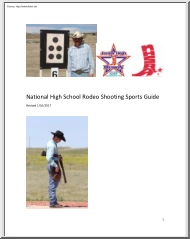 National High School Rodeo Shooting Sports Guide