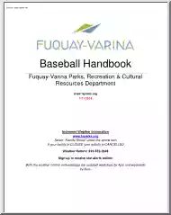 Baseball Handbook