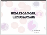 Dr. Kiss Gabriella - Hematológia, hemosztázis