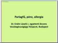 Dr. Endre László - Parlagfű, pénz