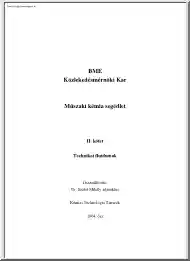 BME Dr. Szabó Mihály - Technikai fluidumok