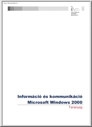 Információ és kommunikáció, Windows 2000