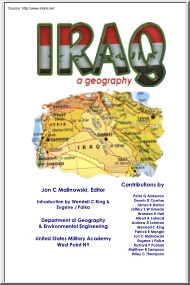 Jon C Malinowski - Iraq, Geography