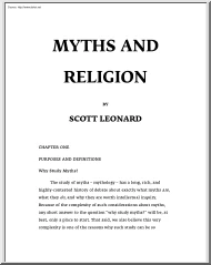 Scott Leonard - Myths and Religion