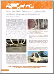 Dr. Merényi László - A madártetű-atka, Dermanyssus gallinae elleni védekezés során szerzett tapasztalatok
