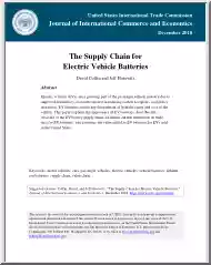 Coffin-Horowitz - The Supply Chain for Electric Vehicle Batteries