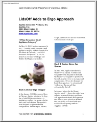 LidsOff Adds to Ergo Approach