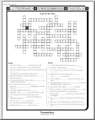 Lord of the Flies, Literary Crossword