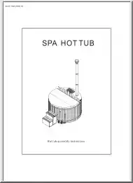 Spa Hot Tub, Assembly Instruction