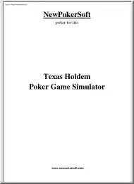 Texas Holdem Poker Game Simulator