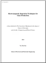 Yee Mei Tan - Electromagnetic Inspection Techniques for Glass Production