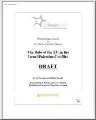 David-Haim - The Role of the EU in the Israel Palestine Conflict