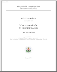 Mészáros Gábor - Majdnemgyűrűk és alkalmazásaik