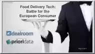 Food Delivery Tech, Battle for the European Consumer