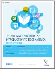 To Kill a Mockingbird, An Introduction
