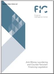 Anti-Money Laundering and Counter-Terrorism Financing Legislation