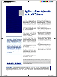 Agilis szoftverfejlesztés az Alvicom-mal