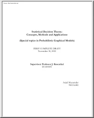 Anjali Mazumder - Statistical Decision Theory, Concepts, Methods and Applications, Probabilistic Graphical Models