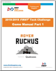 First Tech Challenge, Game Manual