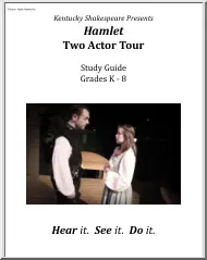 Hamlet, Two Actor Tour, Study Guide