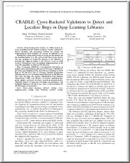 CRADLE, Cross-Backend Validation to Detect and Localize Bugs in Deep Learning Libraries