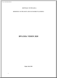 Donald Kaberuka - RWANDA Vision 2020