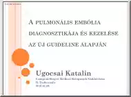 Ugocsai Katalin - A pulmonális