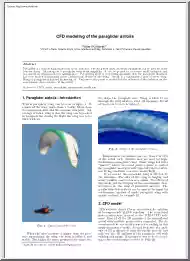 Robert Kulhánek - CFD Modeling of the Paraglider Airfoils