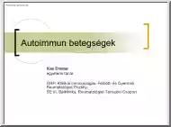 Kiss Emese - Autoimmun betegségek