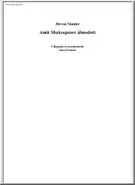 József Gábor - Amit Shakespeare