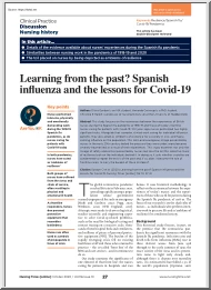 Learning from the past Spanish influenza and the lessons for Covid-19