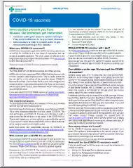 COVID-19 Vaccines, Immunization