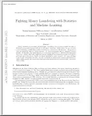Rasmus-Alexandros-Spar - Fighting Money Laundering with Statistics and Machine Learning