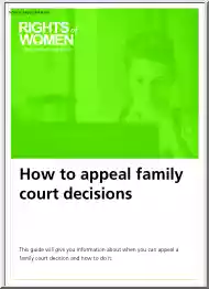 How to Appeal Family Court Decisions